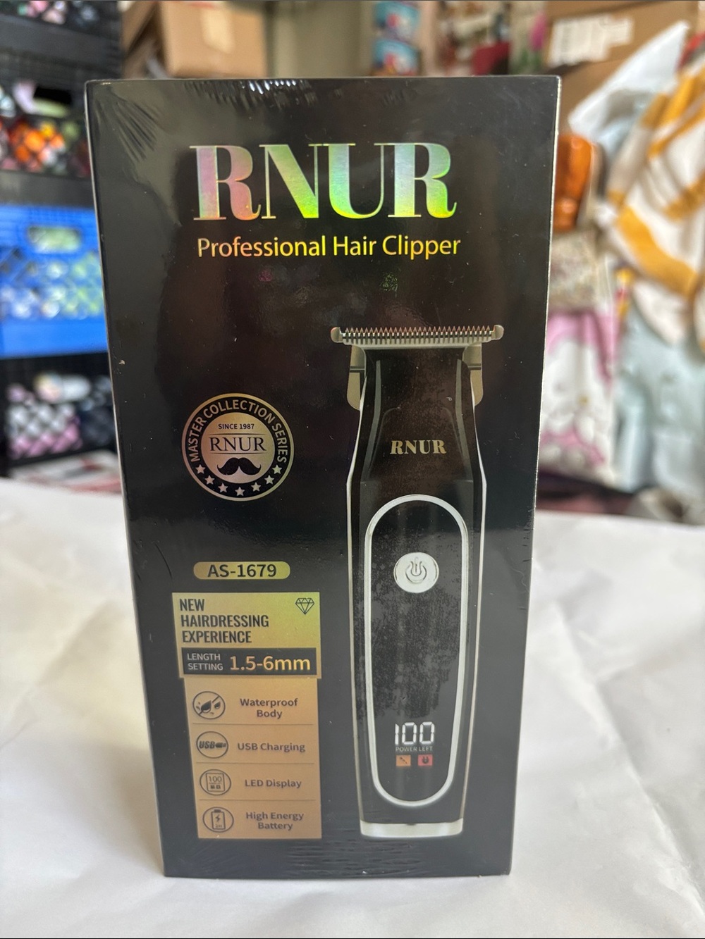 Professional Hair Clipper - Black